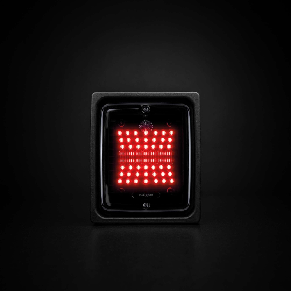 Strands Dark Knight Square Ize LED, tylne-/stop