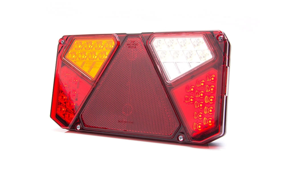 Strands tylna lampa 5-komorowa LED lewa, 12-24V DC, tył, stop, cofanie, przeciwmgielne, kierunkowskaz