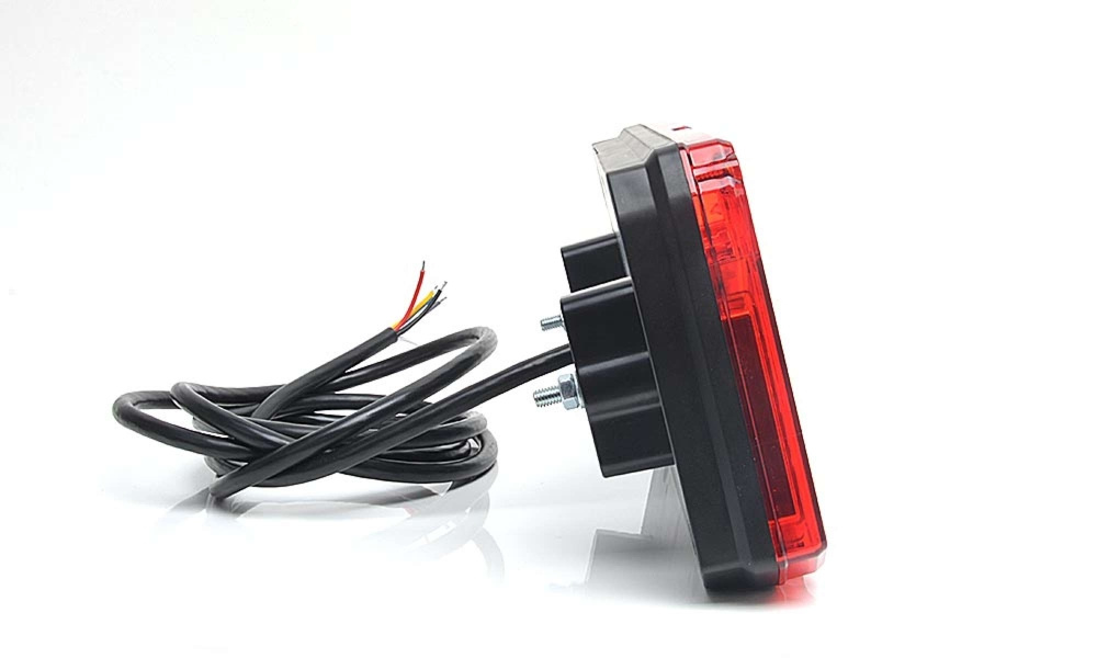 Strands tylna lampa 5-komorowa LED lewa, 12-24V DC, tył, stop, cofanie, przeciwmgielne, kierunkowskaz