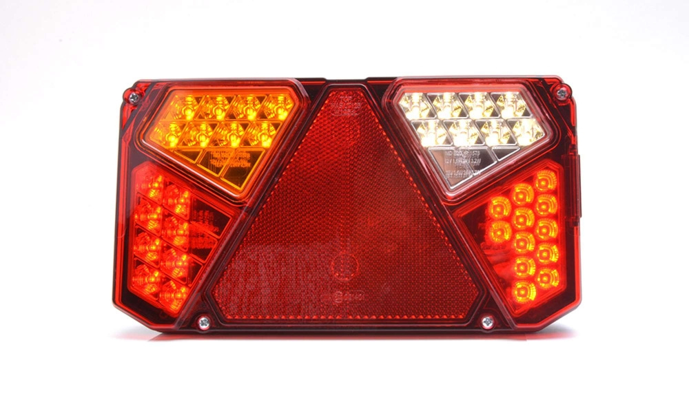 Strands tylna lampa 5-komorowa LED lewa, 12-24V DC, tył, stop, cofanie, przeciwmgielne, kierunkowskaz