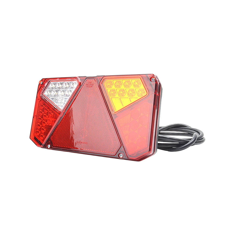 Strands tylna lampa 5-komorowa LED prawa, 12-24V DC tył, stop, cofanie, przyciemnianie, kierunkowskaz