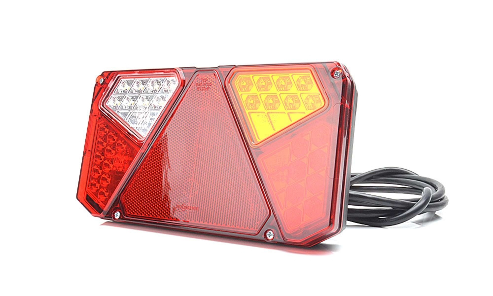 Strands tylna lampa 5-komorowa LED prawa, 12-24V DC tył, stop, cofanie, przyciemnianie, kierunkowskaz