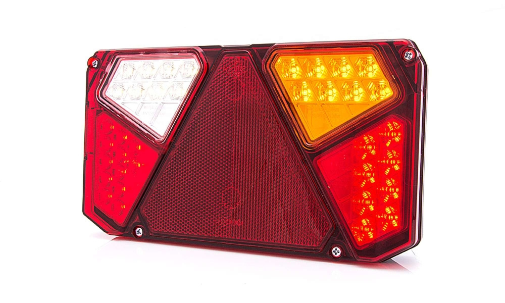 Strands tylna lampa 5-komorowa LED prawa, 12-24V DC tył, stop, cofanie, przyciemnianie, kierunkowskaz