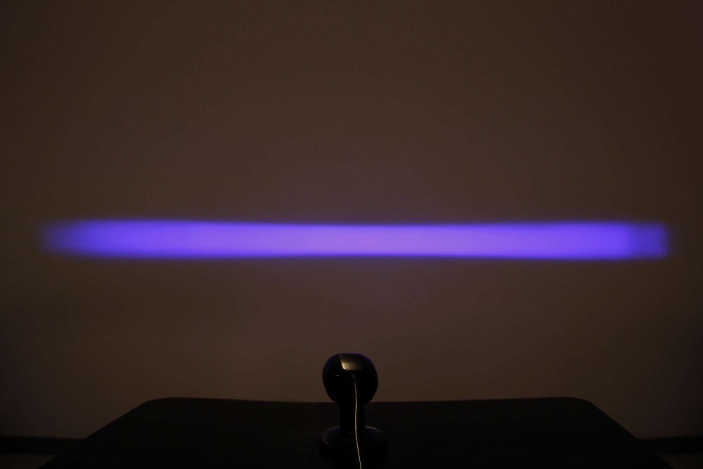 Strands niebieska liniowa lampa do wózka widłowego 7W