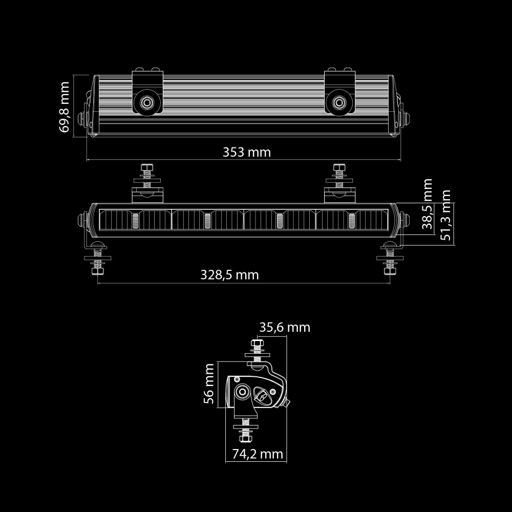 Strands Dark Knight NUUK LED bar 14