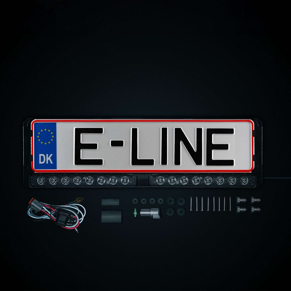 Strands NUUK E-Line Duo LED bar do tablicy rejestracyjnej DK