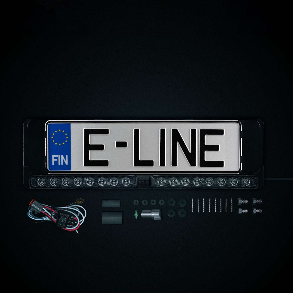 Strands NUUK E-Line Duo LED bar do tablicy rejestracyjnej DK