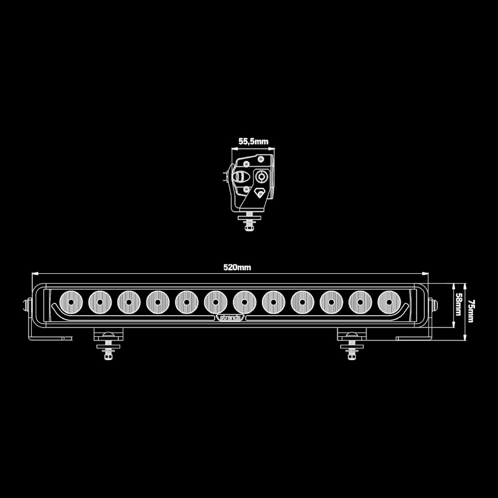 Strands Dark Knight Identity LED bar 20