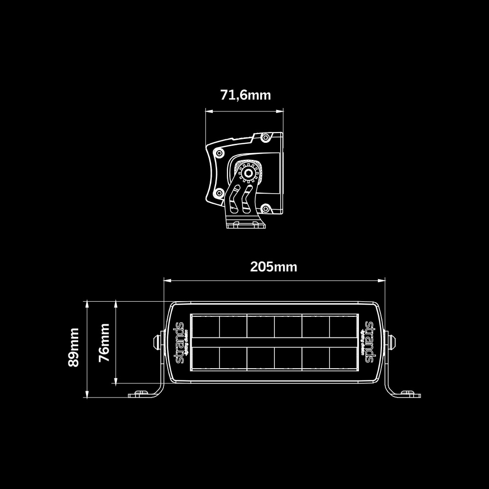 Strands Siberia DR LED bar 8