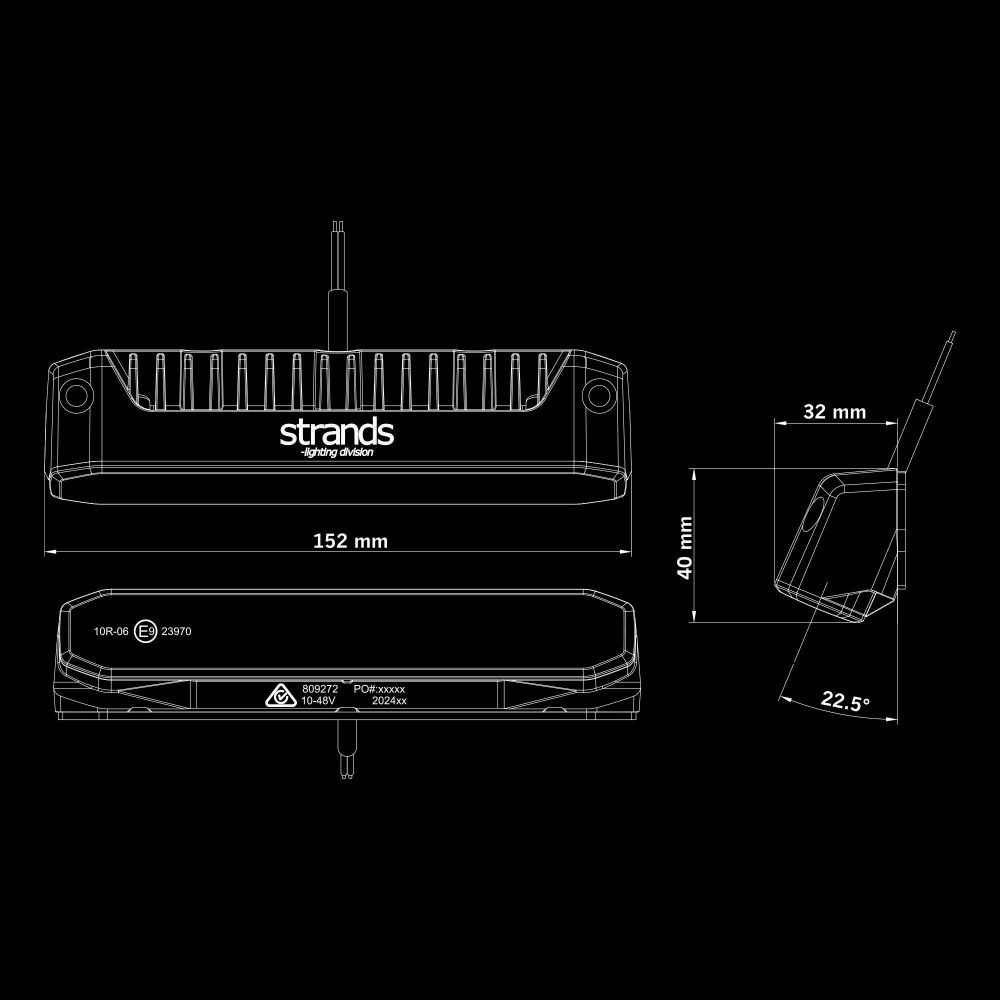 Strands Firefly Lampa sceniczna 30W