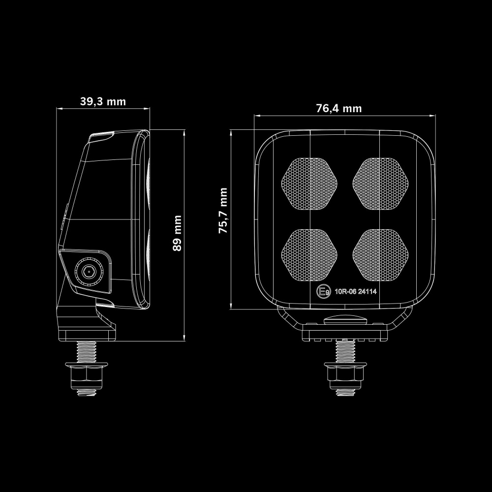Strands Unity Edge Lampa robocza 20W