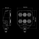 Strands Unity Edge Lampa robocza 37W Strands Unity Edge Lampa robocza 37W