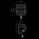 Strands Siberia XP Qube Lampa robocza 38W Strands Siberia XP Qube Lampa robocza 38W