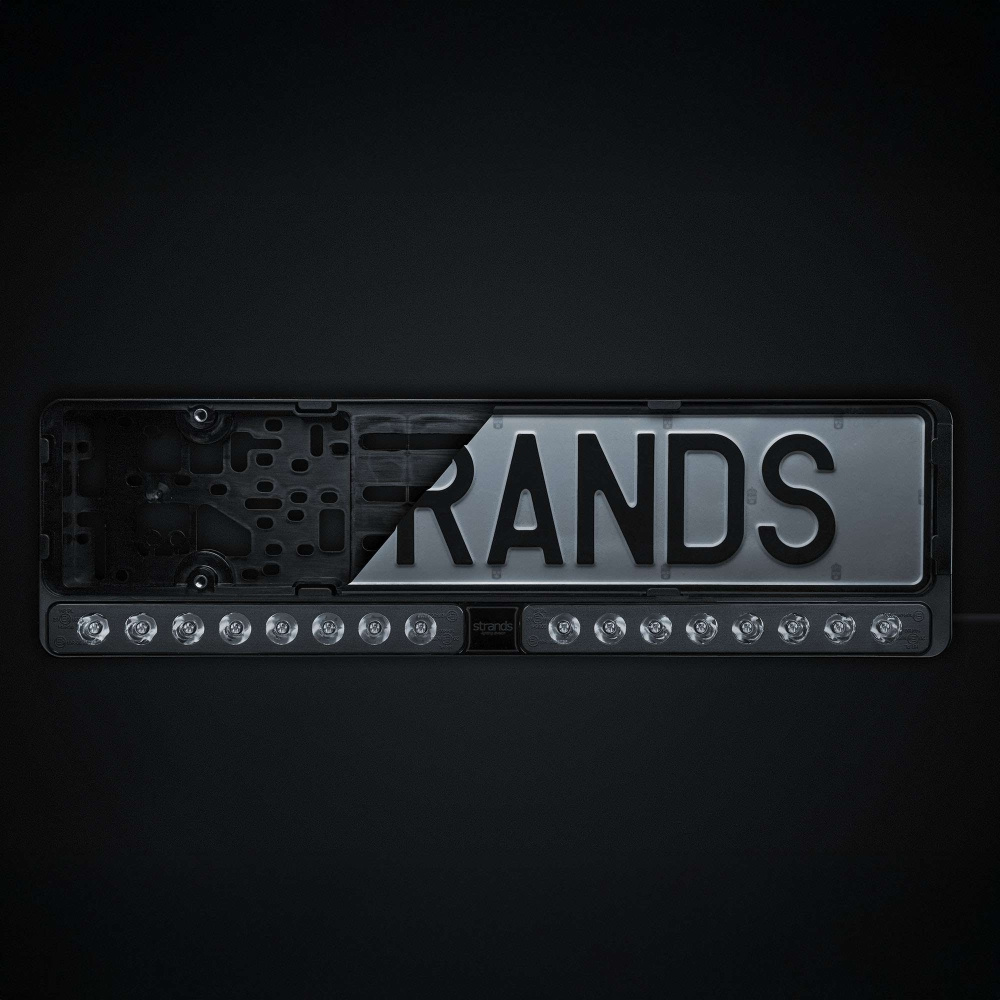 Strands NUUK E-Line Duo czarna listwa LED 2X10