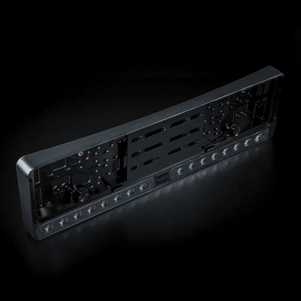 Strands NUUK E-Line Duo czarna listwa LED 2X10