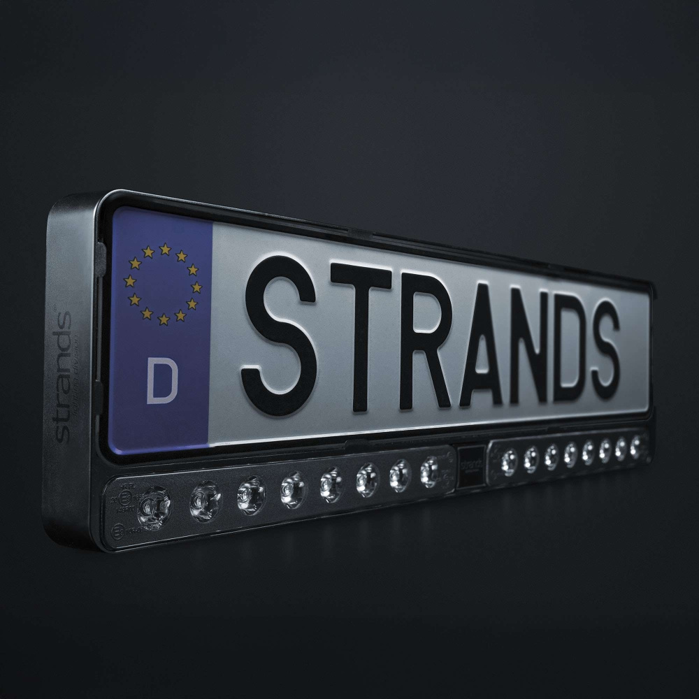 Strands NUUK E-Line Duo czarna listwa LED 2X10