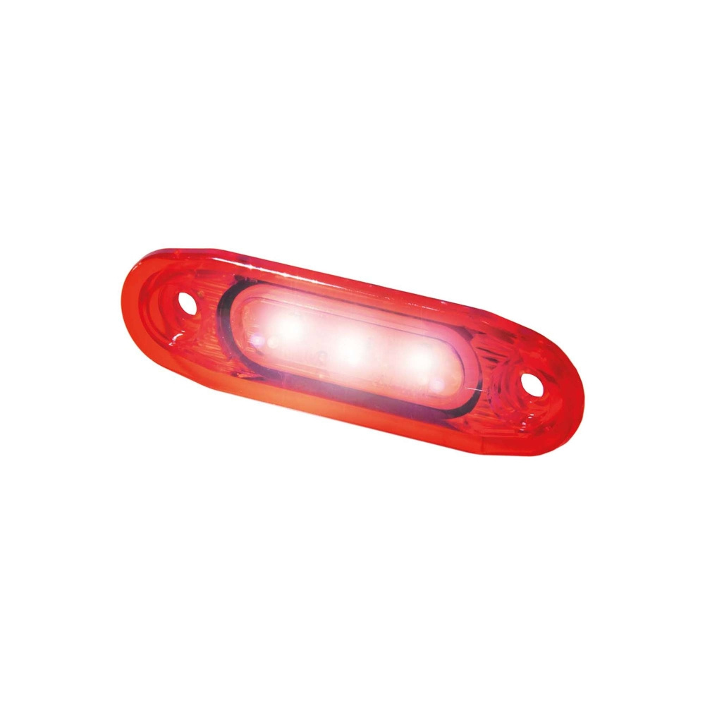 Strands światło pozycyjne Sld czerwone LED, 79X26Mm, kabel 5 m