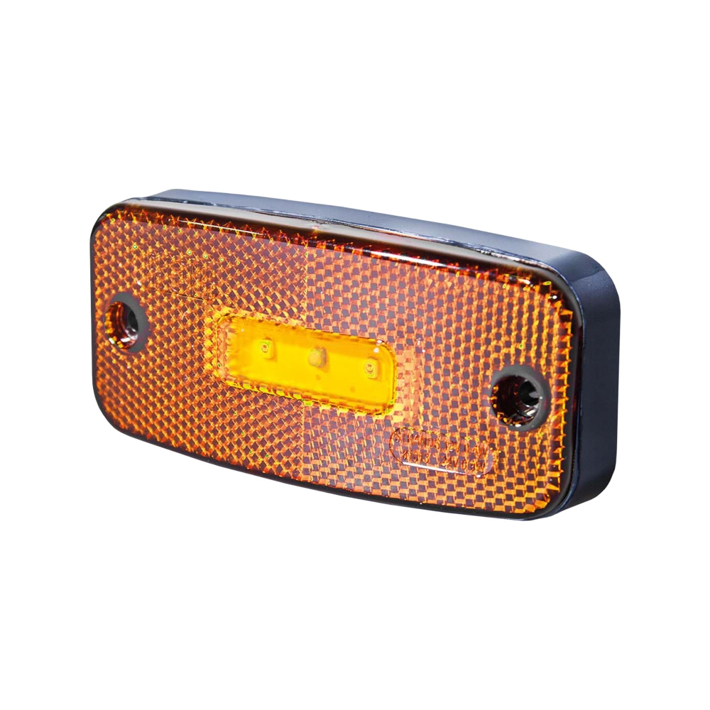 Strands boczne światło obrysowe Sld pomarańczowe, 5 LED 12-24V, homologacja E