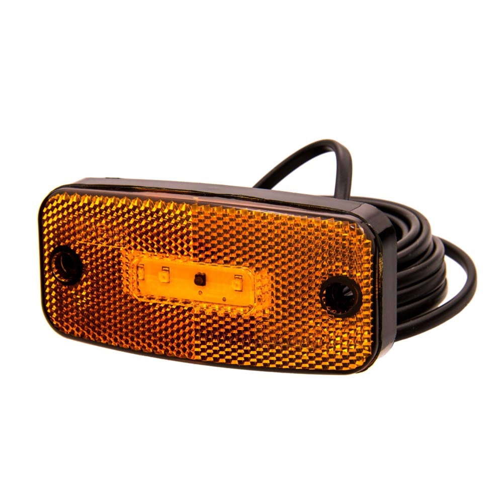 Strands boczne światło obrysowe Sld pomarańczowe, 5 LED 12-24V, homologacja E