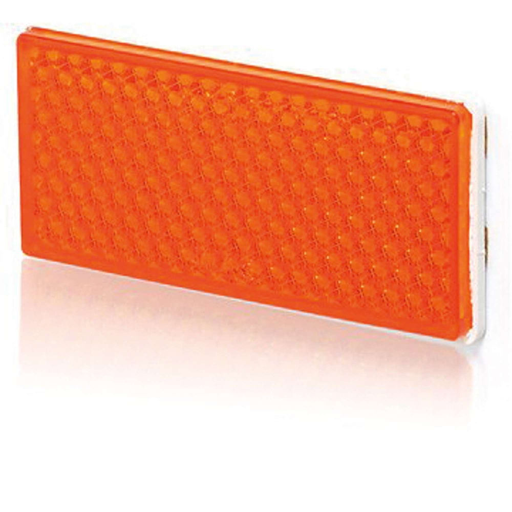 Strands odblask pomarańczowy 105X51Mm samoprzylepny 4-pak, z taśmą dwustronną.