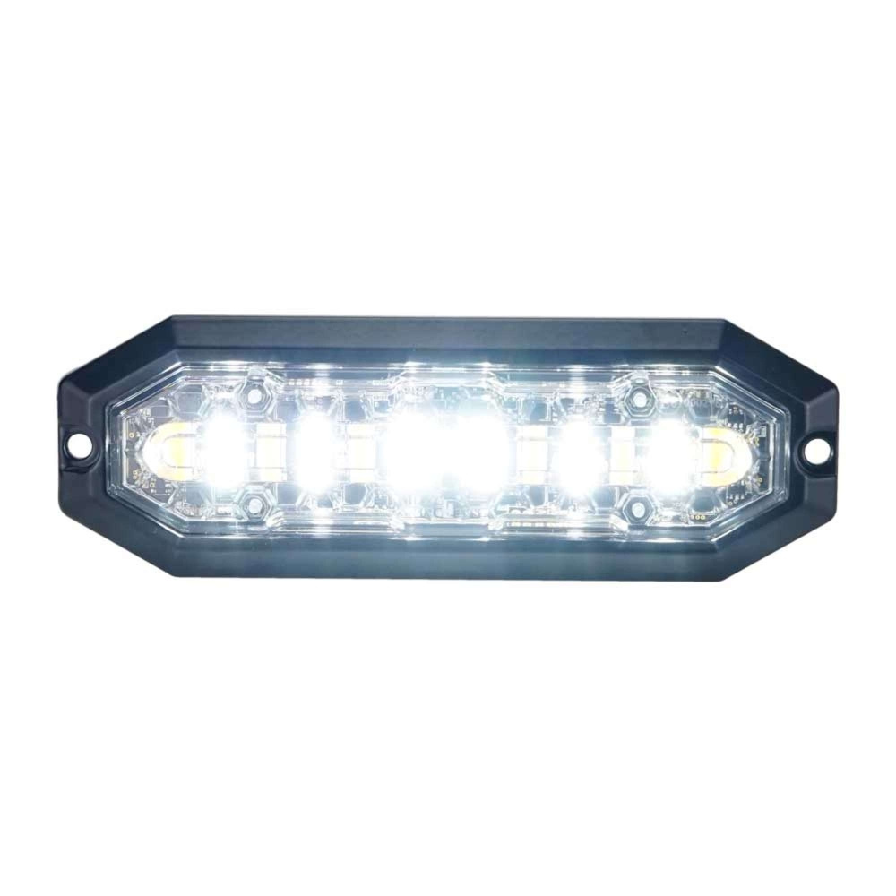 Strands Duo kierunkowy błyskowy biały/pomarańczowy 12 LED