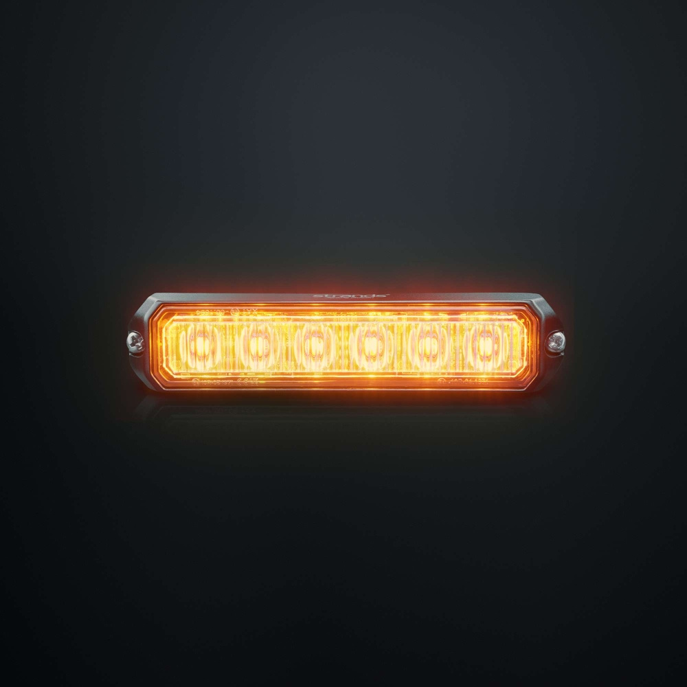 Strands kierunkowe światło błyskowe pomarańczowe 6 LED
