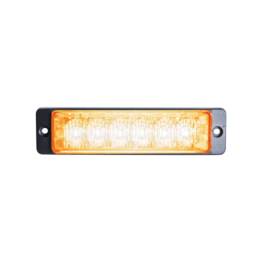Strands Slim kierunkowe światło błyskowe pomarańczowe 6 LED