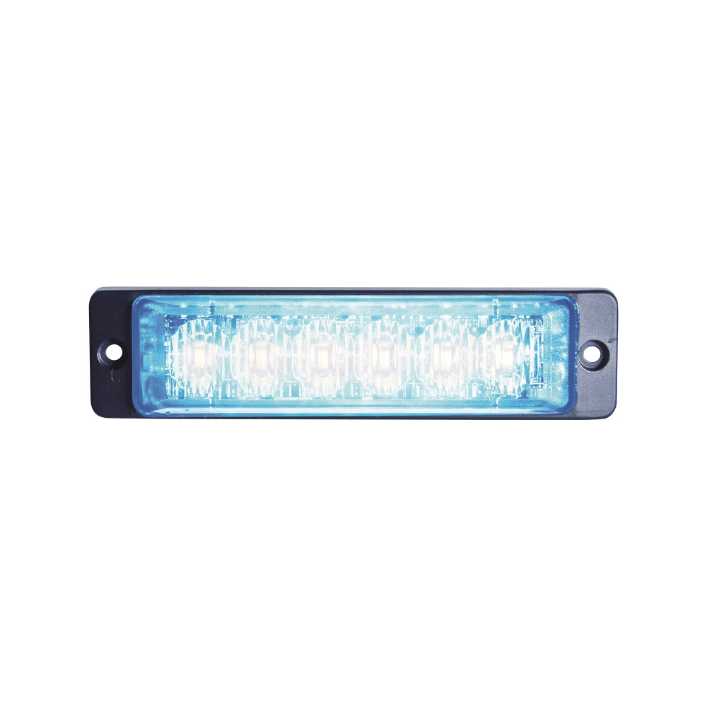 Strands kierunkowe światło błyskowe niebieskie 6 LED
