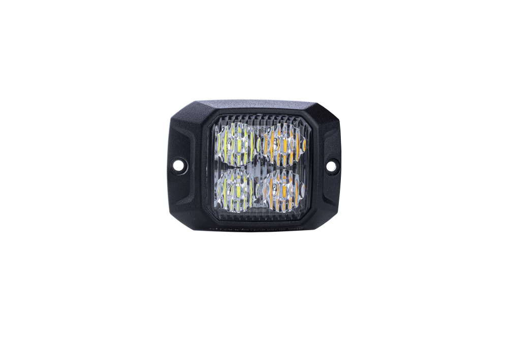 Strands Duo kierunkowe światło błyskowe pomarańczowe/białe 4 LED