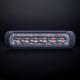 Strands Dark Knight kierunkowe światło błyskowe pomarańczowe 6 LED przezroczysta soczewka Strands Dark Knight kierunkowe światło błyskowe pomarańczowe 6 LED przezroczysta soczewka