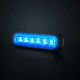 Strands Dark Knight kierunkowe światło błyskowe niebieskie 6 LED Strands Dark Knight kierunkowe światło błyskowe niebieskie 6 LED
