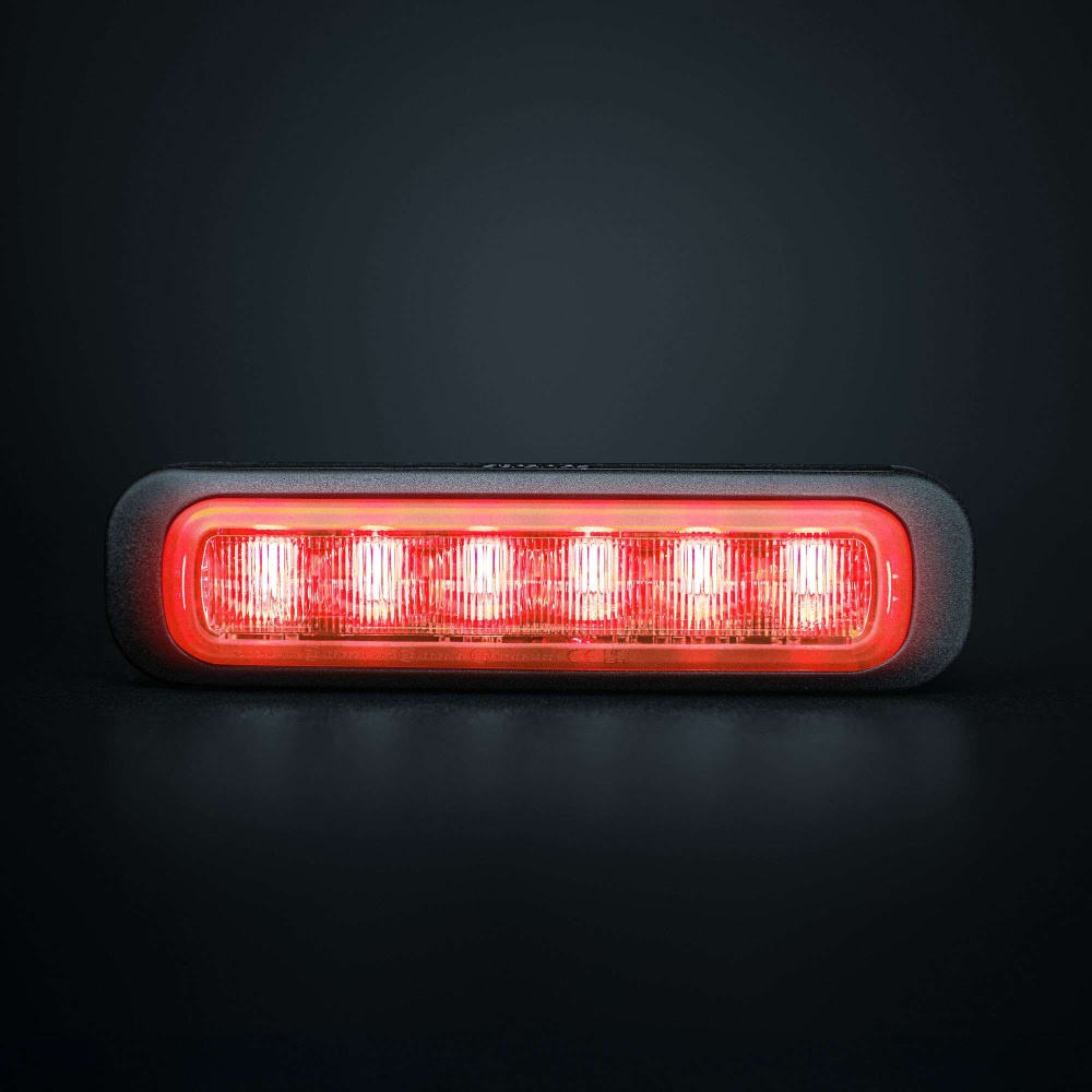 Strands Dark Knight kierunkowe światło błyskowe czerwone 6 LED