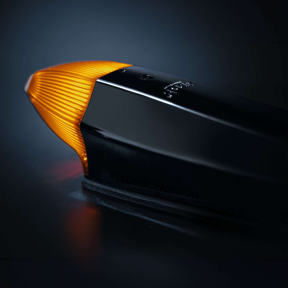 Strands Ize LED czarna kula torpedo lampa