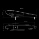 Strands Ize LED czarna kula torpedo lampa Strands Ize LED czarna kula torpedo lampa