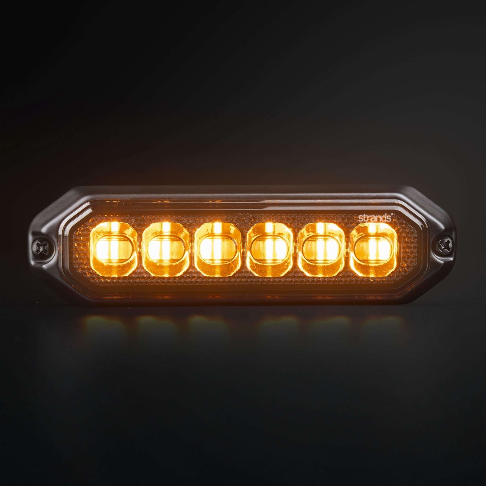 Strands Dark Knight Duo kierunkowe światło błyskowe 6 LED