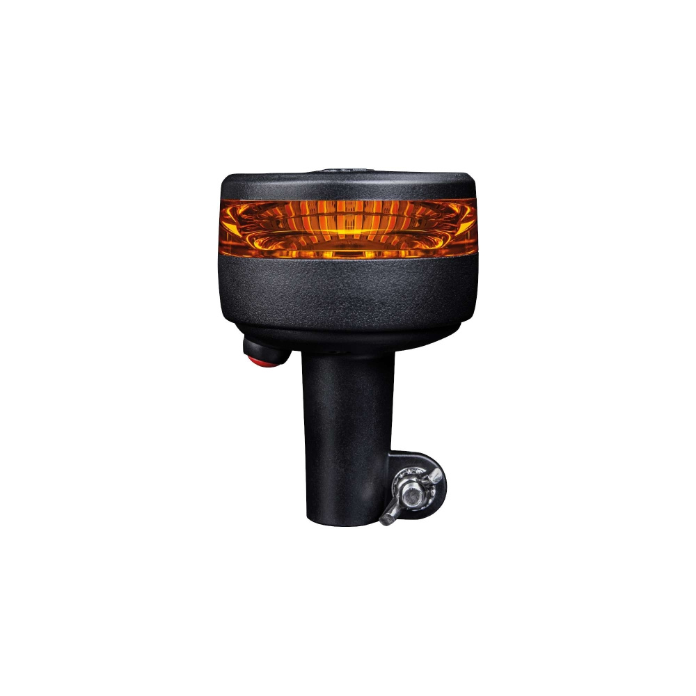 Strands Cruise Light obrotowe światło ostrzegawcze LED 90 mm, montaż na drążku / pomarańczowy klosz