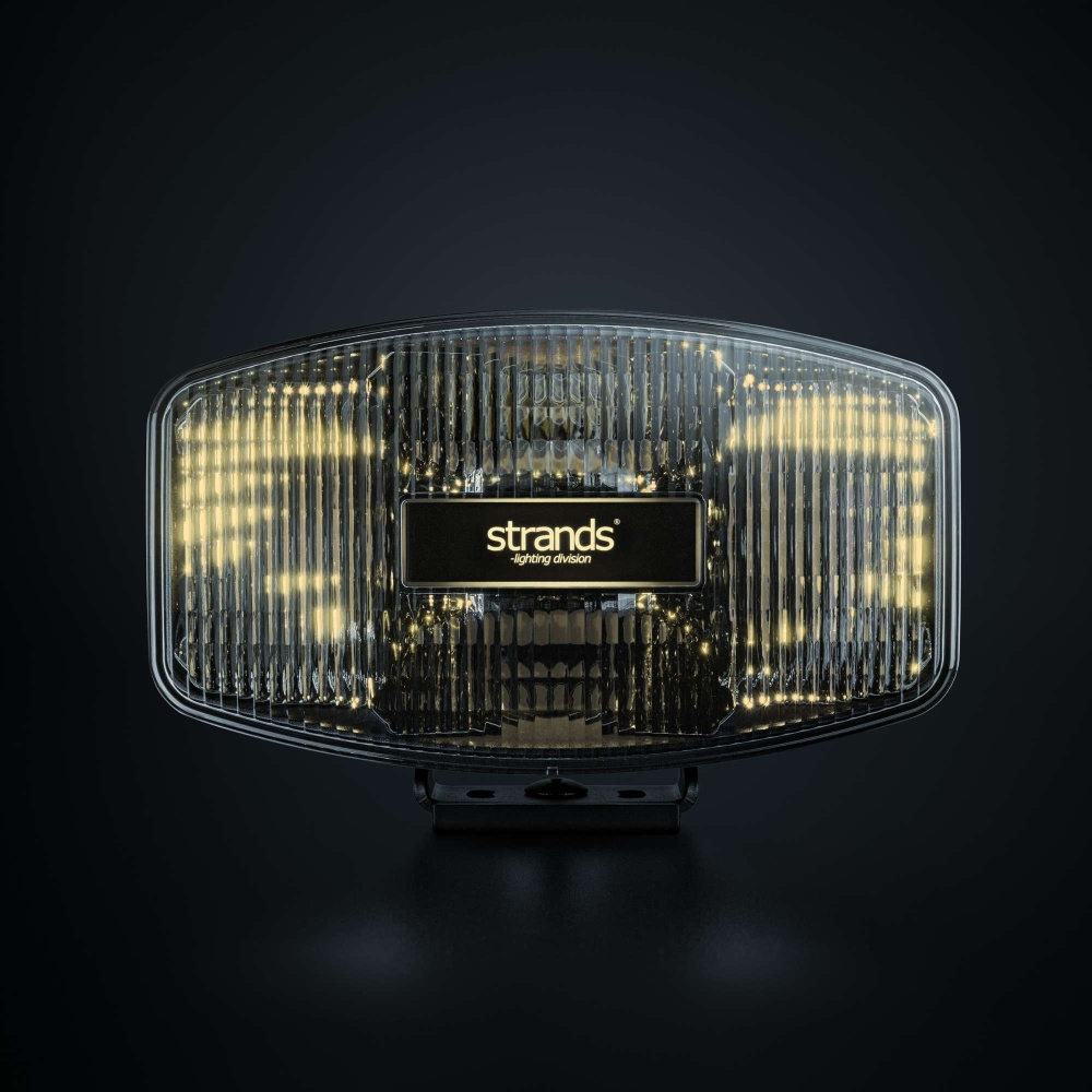 Strands IZE LED OG Driving Light, owalne, ciepłe białe/amber światło pozycyjne