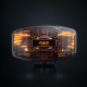 Strands IZE LED OG Driving Light, owalne, ciepłe białe/amber światło pozycyjne Strands IZE LED OG Driving Light, owalne, ciepłe białe/amber światło pozycyjne