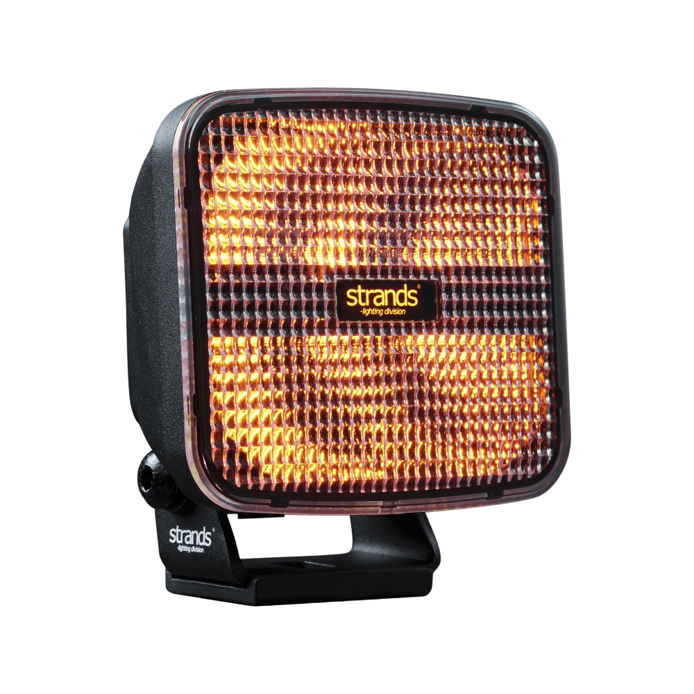 Strands IZE LED OG lampa robocza, 42W, czerwone/bursztynowe światło pozycyjne