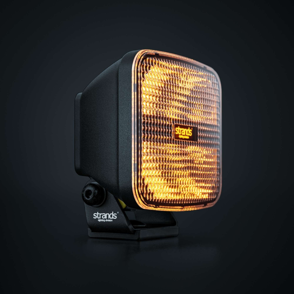 Strands IZE LED OG lampa robocza, 42W, czerwone/bursztynowe światło pozycyjne