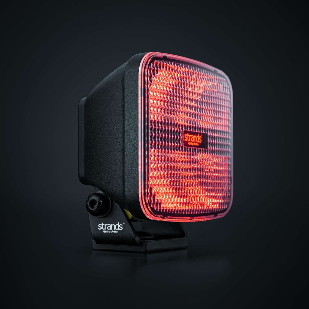 Strands IZE LED OG lampa robocza, 42W, czerwone/bursztynowe światło pozycyjne