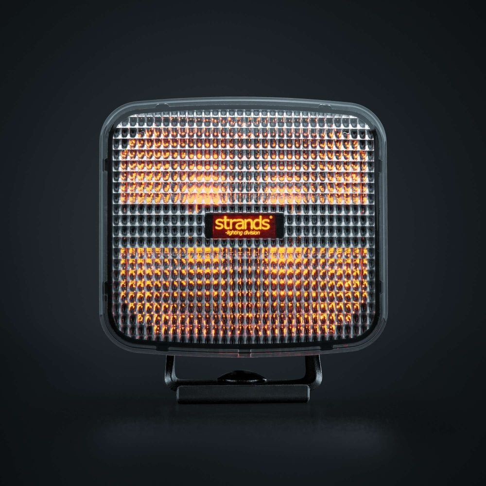 Strands IZE LED OG lampa robocza, 42W, czerwone/bursztynowe światło pozycyjne