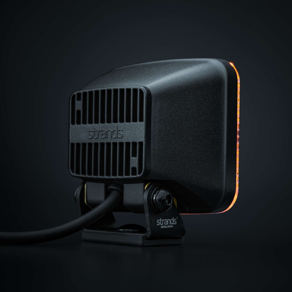Strands IZE LED OG lampa robocza, 42W, czerwone/bursztynowe światło pozycyjne