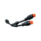 Strands Pro rozdzielacz DT, 4-pin na 2x 4-pin wtyczki Strands Pro rozdzielacz DT, 4-pin na 2x 4-pin wtyczki