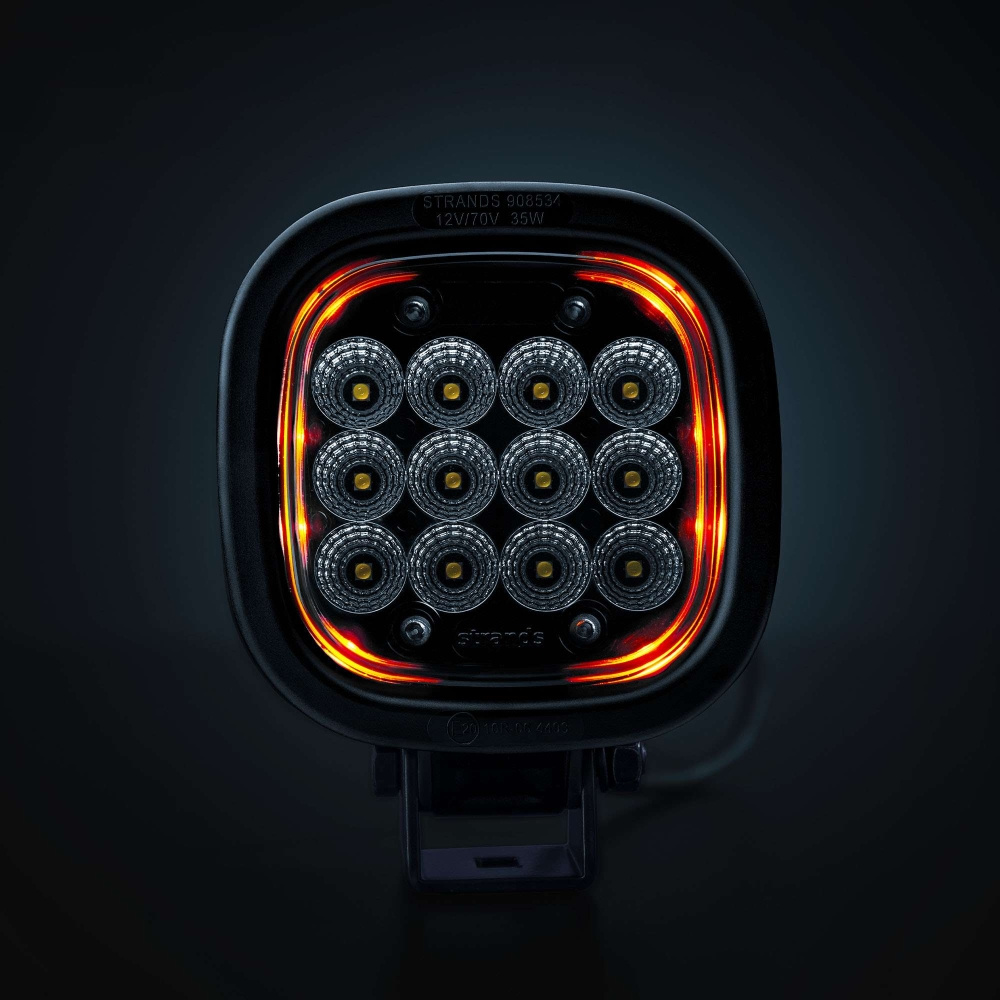 Strands President lampa robocza 2.0 24W pomarańczowa