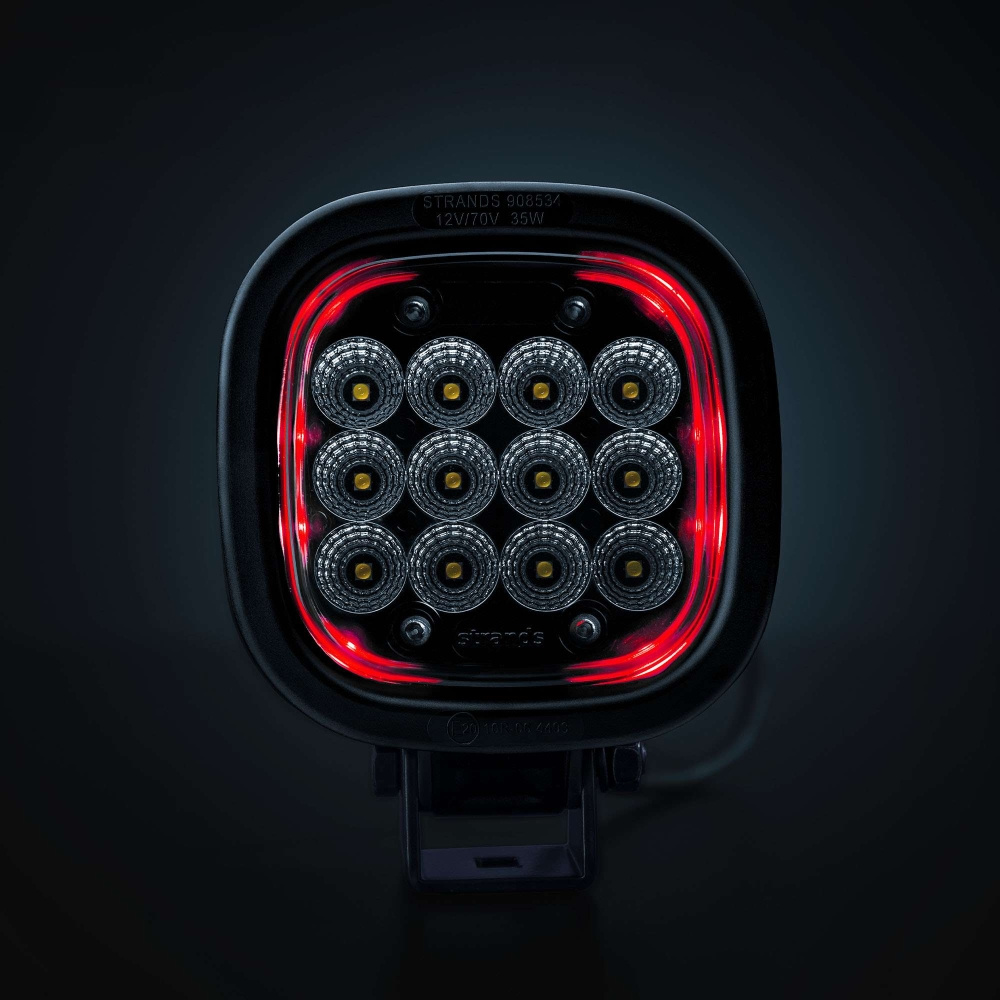 Strands President lampa robocza 2.0 25W czerwona