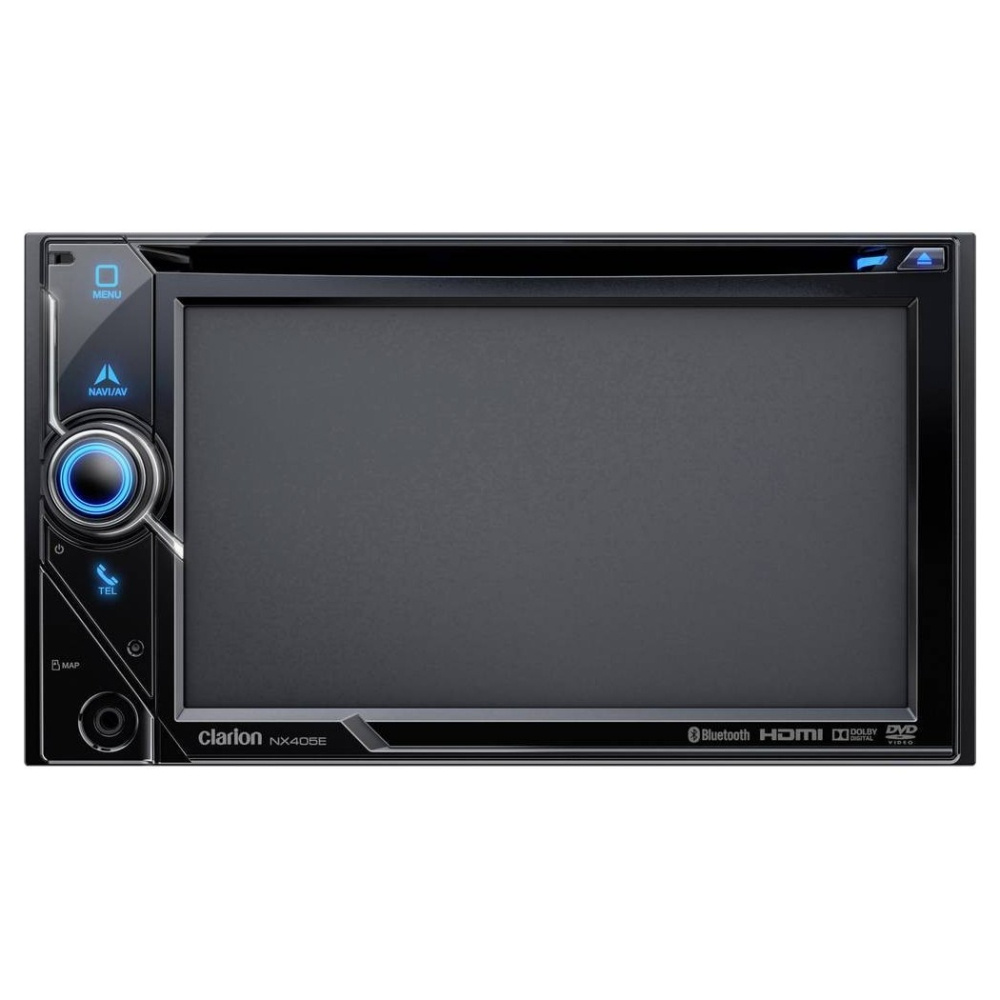 Clarion NX405E, radio samochodowe 2-DIN z nawigacją GPS i 6