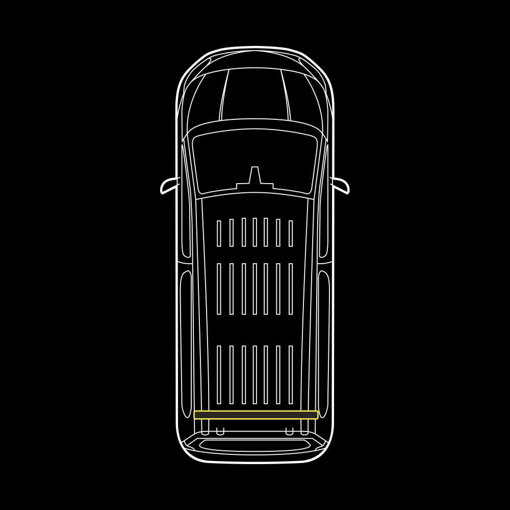 Strands montowany z tyłu Big Energy XL, Ford Transit Courier 2024-