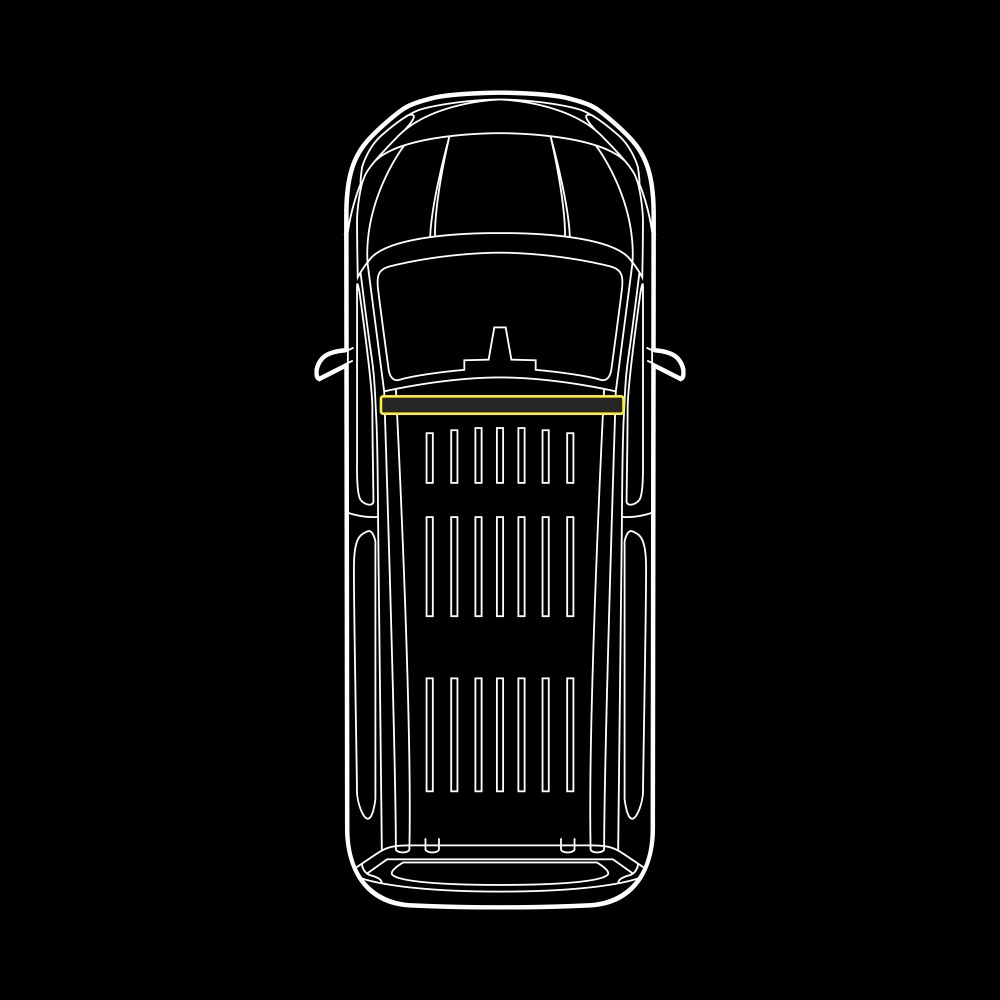 Strands montowany z przodu Cruise Light, Mercedes Sprinter 2018-