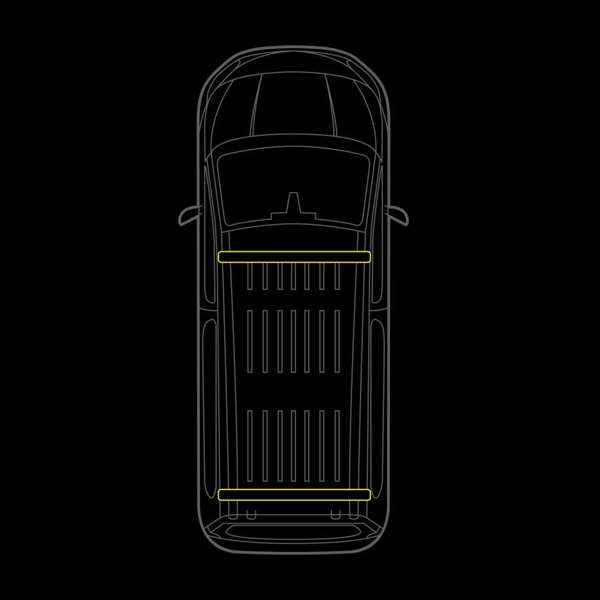 Strands Cruise Light C-Rack, do VW Transporter T7
